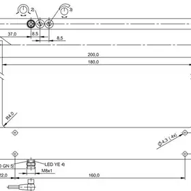 Щелевой датчик Balluff BGL 180A-008-S49