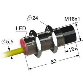 Индуктивный датчик Мега-К VB2-18M53-8N11-K