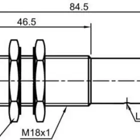 Оптический датчик LANBAO PR18G-DM3ATO-E2