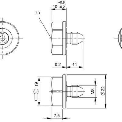 Транспондер RFID Balluff BIS L-130-05/L-SA6