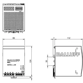 Блок питания Balluff BAE PS-XA-3Y-24-100-006