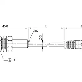 Индуктивный датчик Balluff BES 516-324-EO-C-S49-00,2