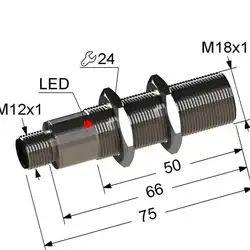 Индуктивный датчик Мега-К VB2-18M75-5B11-C4