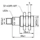 Ультразвуковой датчик Microsonic pico+35/TF/F