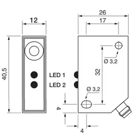 Ультразвуковой датчик EGE-Elektronik ARKS 250 GPP