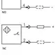 Индуктивный датчик LANBAO LR08BN02DLO-E2