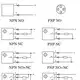 Оптический датчик LANBAO PR12-TM5DPR-E2