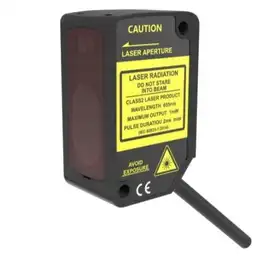 Компактный высокоточный цифровой лазерный датчикперемещения LANBAO PDE-CR50TGR