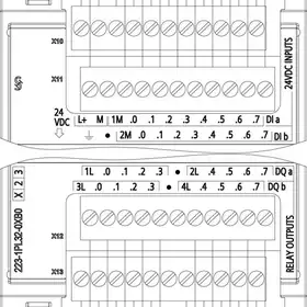 Модуль дискретного ввода-вывода Siemens 6ES7223-1PL32-0XB0