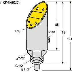 Датчик потока Sentinel PLSN-1/2G-AP6D-SC