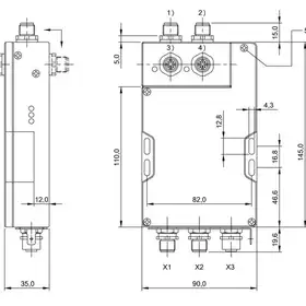 Блок обработки RFID Balluff BIS C-6003-025-655-03-ST12