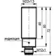 Индуктивный датчик ТЕКО ISB AC61A-21-7-LPS4