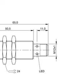 Индуктивный датчик расстояния Balluff BAW M18MI-IAC50B-S04G