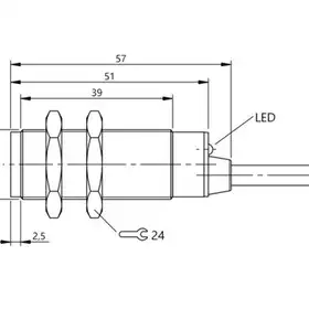 Индуктивный датчик Balluff BES M18EG2-PSC50B-BV02-EXF