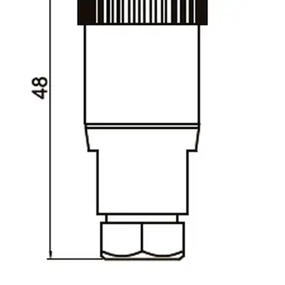 Разъем LANBAO QE12-N4F 1001