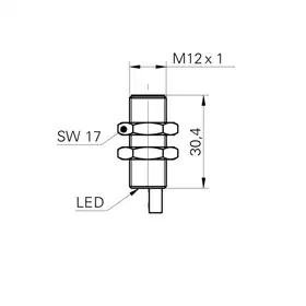 Индуктивный датчик Baumer IFRM 12N1701/L