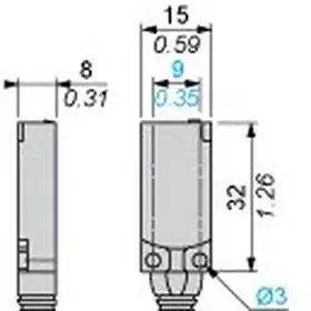 Индуктивный датчик Telemecanique XS7F1A1DAL5