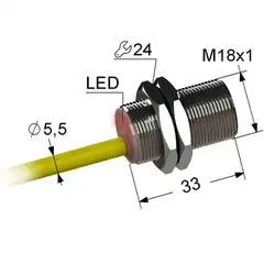 Индуктивный датчик Мега-К VB2-18M33-5B31-K