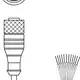 Разъем с кабелем Leuze Electronic KD S-M12-CA-P1-050