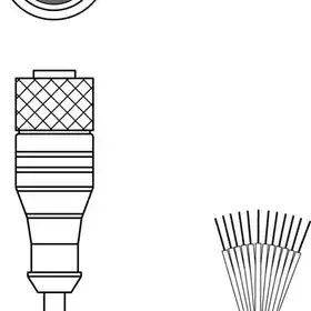 Разъем с кабелем Leuze Electronic KD S-M12-CA-P1-050