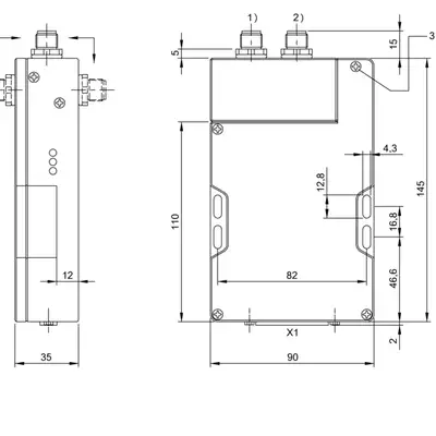 Блок обработки RFID Balluff BIS C-6005-027-650-05-ST4