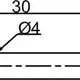 Индуктивный датчик LANBAO LR04XQAF08DPO