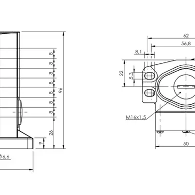 Блочный выключатель Balluff BNS 816-B08-TOB-08-603-11