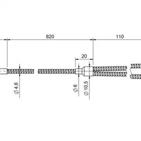 Оптоволоконный кабель Balluff BFO NU1-XB-05K-MZG-11-01