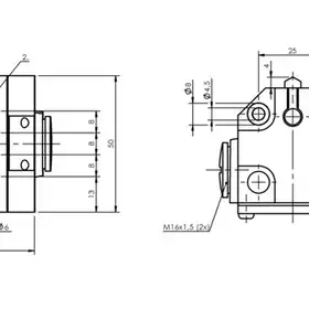 Блочный выключатель Balluff BNS 819-B04-D08-40-15