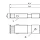 Индуктивный датчик Balluff BES Z06K-PSC16F-S49G