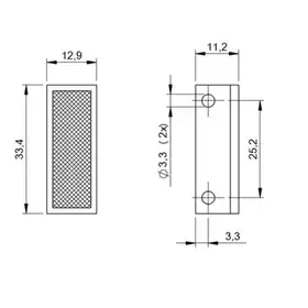 Рефлектор Balluff BAM RF-XO-027-S004/25-PM-AS