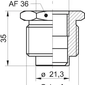 Монтажный переходник Baumer ZPH1-32CD