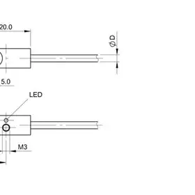Индуктивный датчик Balluff BES Q08MEC-PSC20B-ZP02