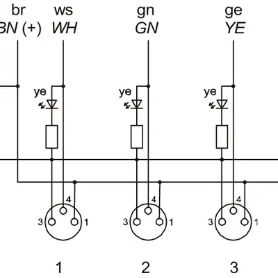 Распределительная коробка для датчиков Wenglor ZAA08R601