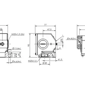 Блочный выключатель Balluff BNS 813-B10-R12-72-20-02