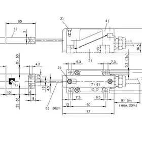 RFID головка чтения/записи Balluff BIS L-405-033-004-05-MU