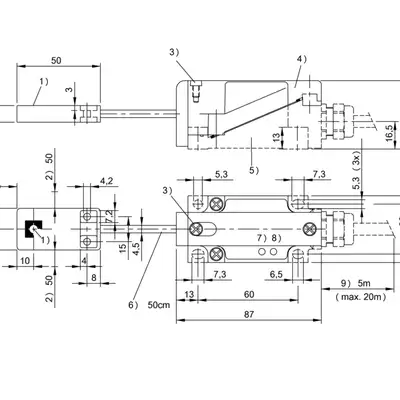 RFID головка чтения/записи Balluff BIS L-405-033-004-05-MU