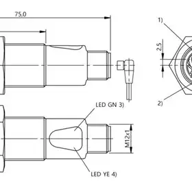 Оптический датчик Balluff BOS 18M-PO-RD23-S4