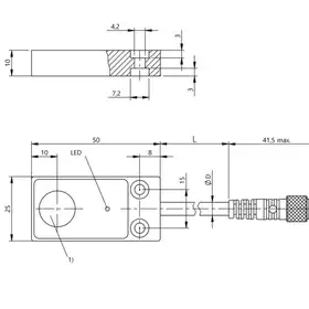 Индуктивный датчик Balluff BES 516-347-MO-C-S49-00,2