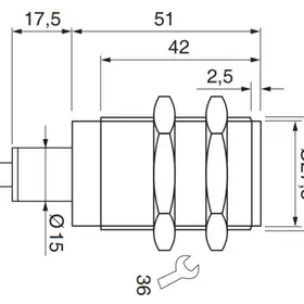 Индуктивный датчик EGE-Elektronik IGVO 10 GSP