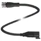 Соединительный кабель Pepperl Fuchs V11-G-BK0,3M-PUR-O1-DT3P-G