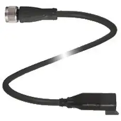 Соединительный кабель Pepperl Fuchs V11-G-BK0,3M-PUR-O1-DT3P-G