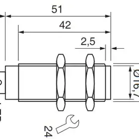 Индуктивный датчик EGE-Elektronik IGVU 05 GS