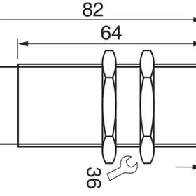 Индуктивный датчик EGE-Elektronik IGMS 015 WP