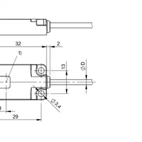 Оптический датчик Balluff BOS R01E-X-KS20-02