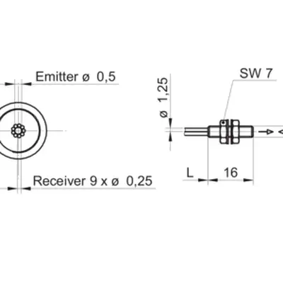 Оптоволоконный кабель Baumer FCE 200C1Y01