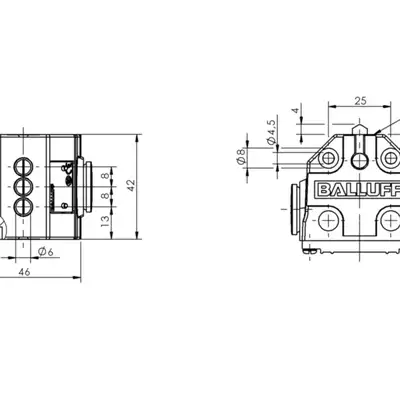 Блочный выключатель Balluff BNS 819-B03-D08-40-10