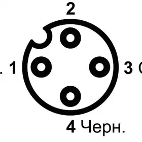 Разъем с кабелем СЕНСОР С13-12УР-01-2