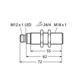 Ультразвуковой датчик TURCK RU50U-S18-LI8X-H1141
