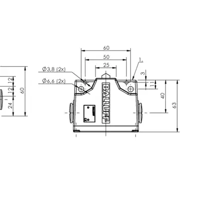 Блочный выключатель Balluff BNS 819-B03-D12-61-24-10